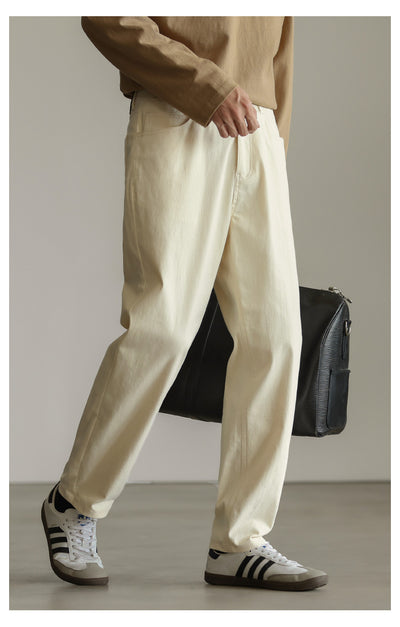 Pantalón Cropped Recto de Mezclilla Elástica - Image 16