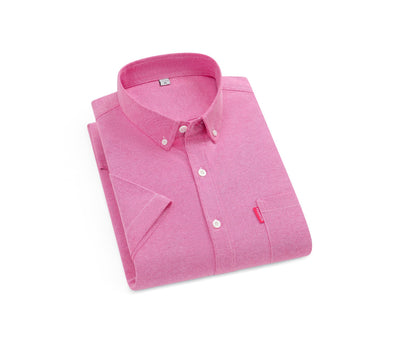 Camisa Oxford Casual de Manga Larga para Hombre - Image 4