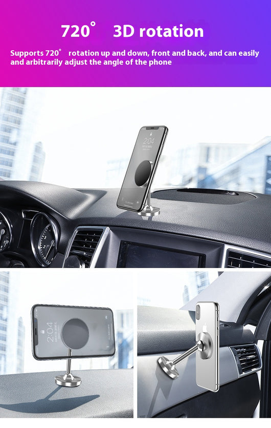 Soporte Magnético para Celular en Auto con Rotación 60° y Ventosa Extendida - Image 20