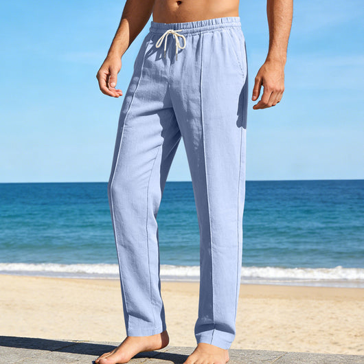 Pantalones Casuales Hombre Primavera-Otoño Corte Americano Suelto y Transpirable - Image 10