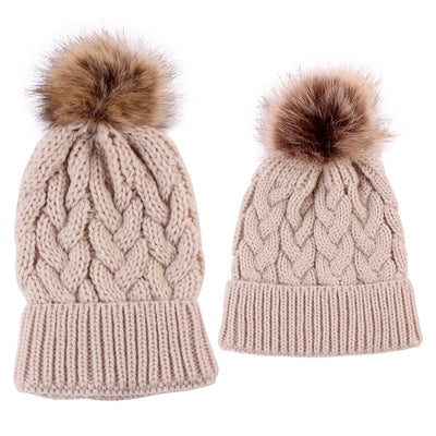 Gorro Tejido Cáñamo Familia - Diseño Coordinado Padre e Hijo - Image 14