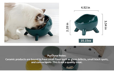 Comedero y Bebedero Cerámico para Gatos y Perros Pequeños con Base Antideslizante - Image 15