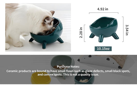Comedero y Bebedero Cerámico para Gatos y Perros Pequeños con Base Antideslizante - Image 15