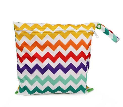Bolsa Impermeable Reutilizable para Pañales de Tela - Organizador Mojado y Seco