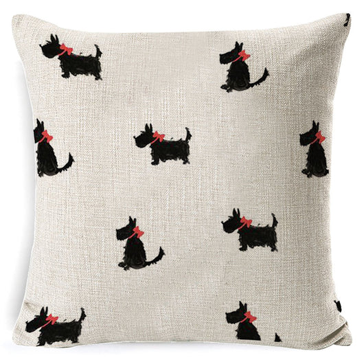 Funda de Almohada Vintage Perros Algodón 45x45 - Image 19