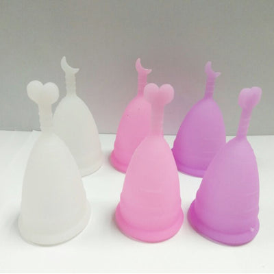 Copa Menstrual de Silicona Reutilizable - Diseño Corazón Ecológico