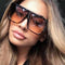 Gafas de Sol Grandes Fashionable para Mujer con Protección UV