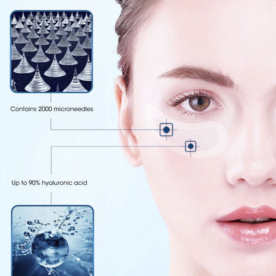 Parches Contorno de Ojos con Ácido Hialurónico - Máscara Gel Antimanchas - Image 7