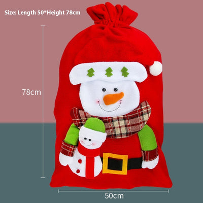 Medias Navideñas Decorativas - Juego de Tamaños Grande, Mediano y Pequeño - Image 8
