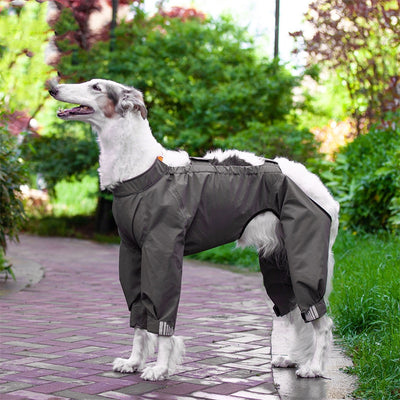 Poncho Impermeable Ajustable para Perros Medianos y Grandes con Capucha - Image 17