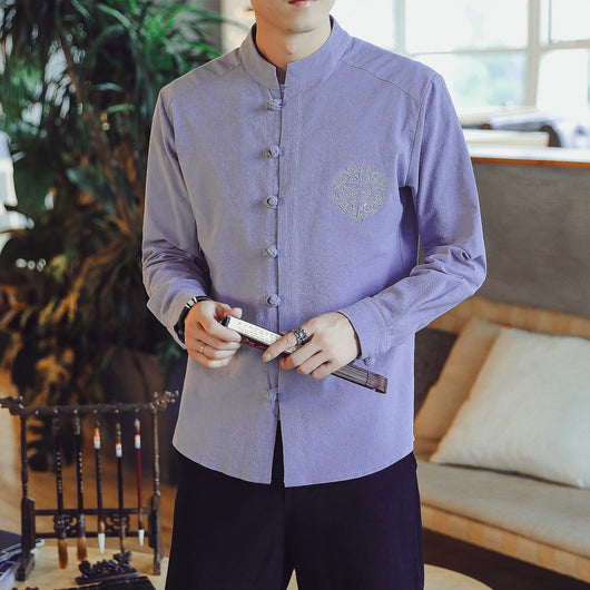 Camisa de Algodón con Bordado Artesanal - Image 5