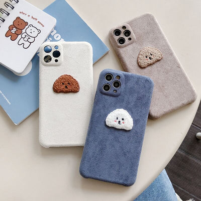 Funda para Celular con Cabeza de Oso Bordada - Image 6