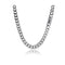 Simple Letter Clavicle Chain Plateado
