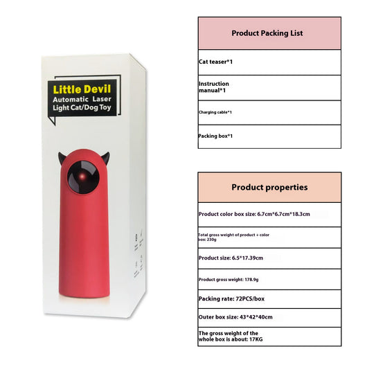 Juguete Interactivo para Gatos con Láser Infrarrojo Automático - Image 7