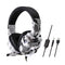 Auriculares Camuflaje con Luz Brillante SY830MV