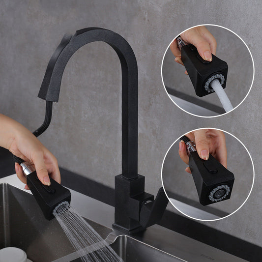 Grifo de Cocina Extensible con Doble Modo de Salida
