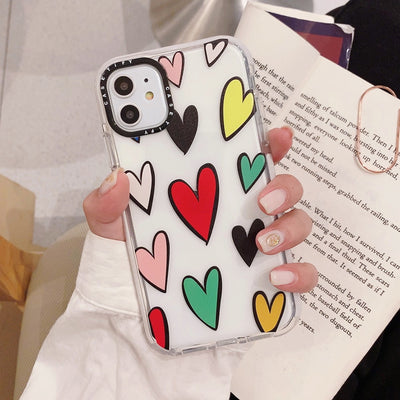 Funda Protectora para Celular Anti-Caídas con Diseño Romántico - Image 3