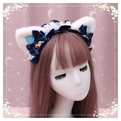 Diadema Lolita Gatita de Peluche con Encaje - Accesorio Anime Japonés - Image 63
