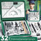 Kit Completo de Ferramentas de Desenho Técnico para Arquitetura e Engenharia