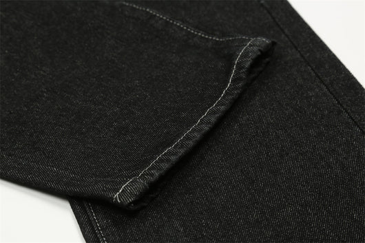 Jeans Casual Lavados con Estampado de Bolsillo para Hombre - Image 17