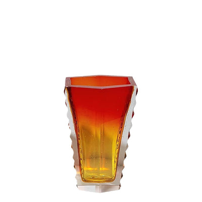 Jarrón de Cristal Pesado Irregular - Decoración Elegante para el Hogar - Image 5