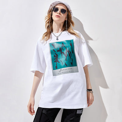 Playera de Algodón Cómoda de Manga Corta - Image 5