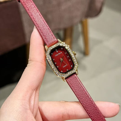 Reloj Elegante Alloy Ankela Rojo para Mujer - Image 43