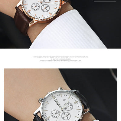 Reloj Empresarial Multifunción Estilo Coreano para Hombre - Image 23