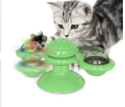 Juguete Interactivo Giratorio para Gatos - Rascador Multiusos con Limpiador Dental - Image 47