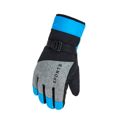 Guantes de Esquí para Hombre Acolchados con Forro de Terciopelo - Image 11