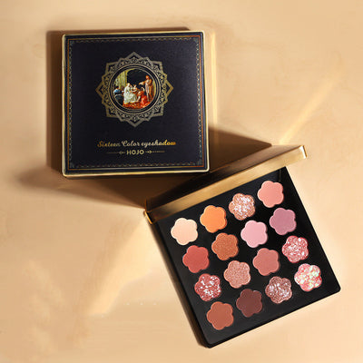 Paleta de Sombras 16 Colores Efecto Óleo - Acabado Delicado - Image 6