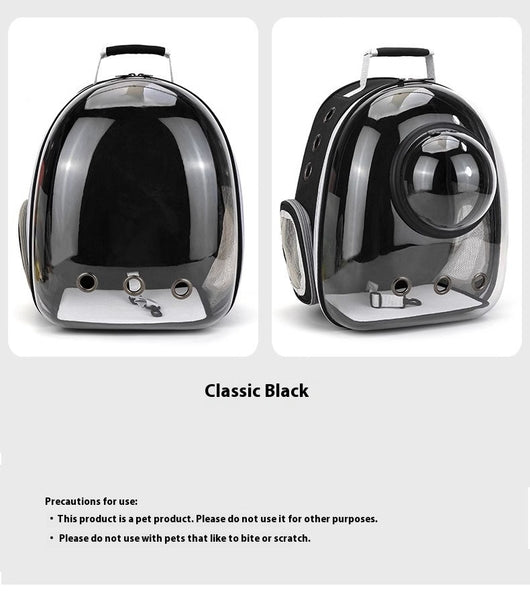 Mochila Transparente para Gatos con Cúpula Panorámica y Gran Capacidad - Image 15