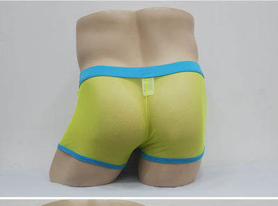Bóxers Transparentes de Malla Cintura Baja para Hombre - Image 13