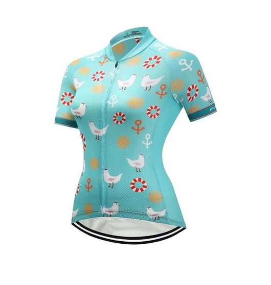 Camiseta de Ciclismo Manga Corta - BlueChick