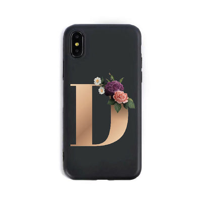 Fundas de Silicona para Teléfono con 26 Letras del Alfabeto Inglés - Image 5
