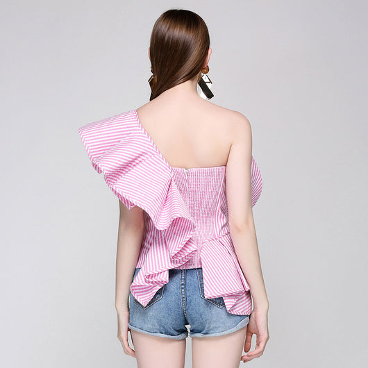 Blusa sin mangas con volantes - Image 14