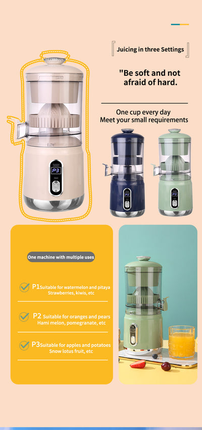Extractor de Jugos Portátil Multifuncional con Separación de Pulpa - Image 27