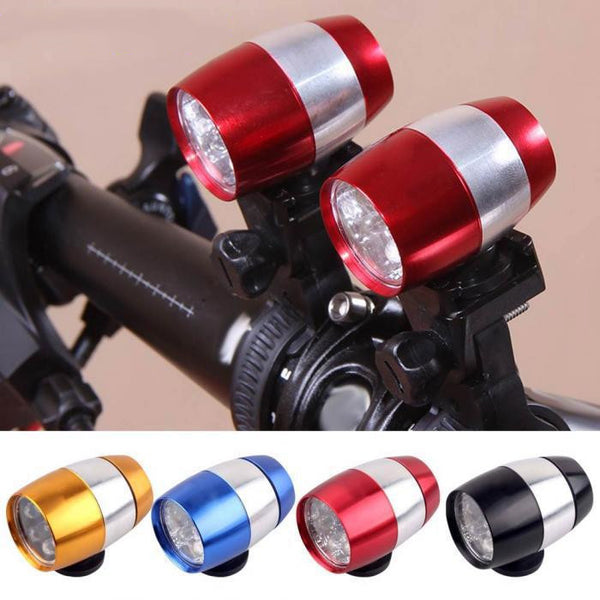 Luces LED Aluminio para Bicicleta - Delantera y Trasera