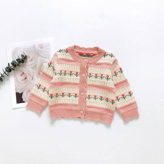 Chaqueta Tejida para Bebé Niña - Image 5