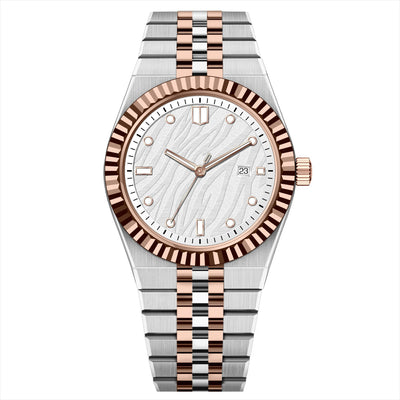 Reloj de Cuarzo Ejecutivo con Correa de Acero Inoxidable para Hombre - Image 10
