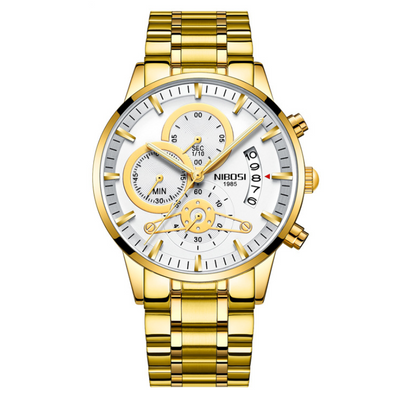 Reloj de Pulsera para Hombre con Correa de Acero Sólido - Image 9