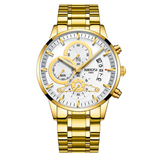 Reloj de Pulsera para Hombre con Correa de Acero Sólido - Image 9