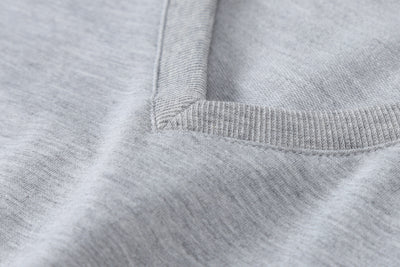 Suéter V-Neck Gris para Mujer - Diseño Minimalista y Sofisticado - Image 15