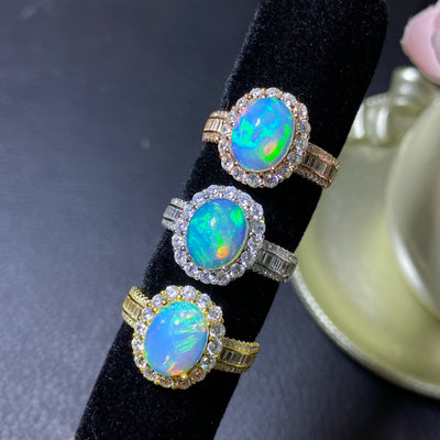 Anillo de Ópalo Natural Hecho a Mano - Diseño Exclusivo - Image 15