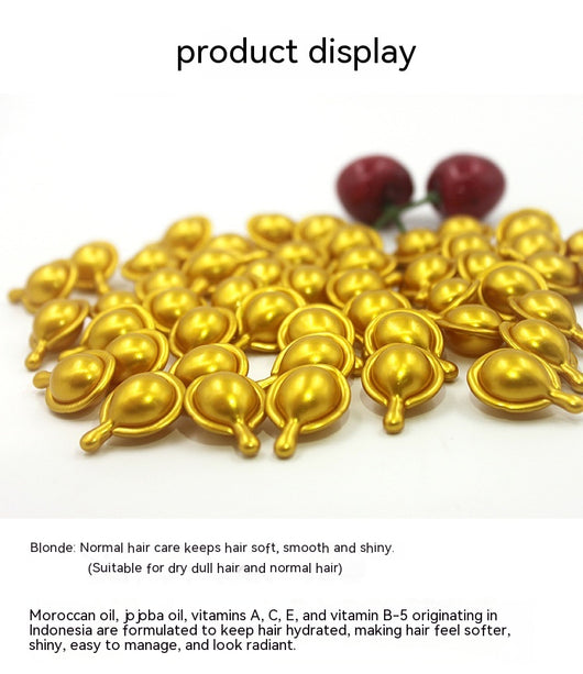 Cápsulas de Aceite Esencial Marroquí - Mascarilla Capilar Antiencrespamiento - Image 3