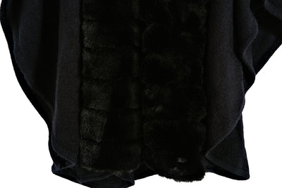 Abrigo de Punto Oversized con Cuello de Conejo Artificial - Image 9