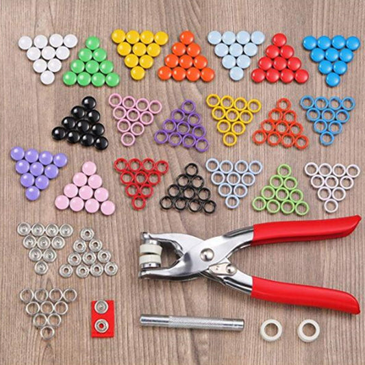 Botón Hueco de 5 Puntas 9.5MM en Colores