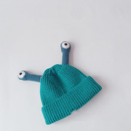 Gorro de Punto para Niños Diseño de Rana Estilo Coreano - Image 7