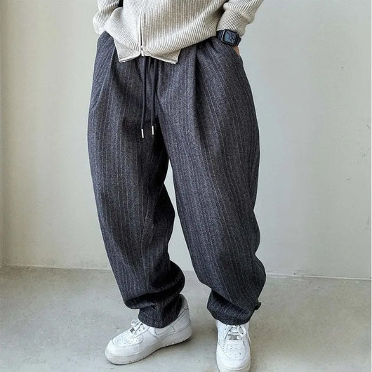Pantalones Harem Anchos de Moda Casual y Cómodos - Image 14