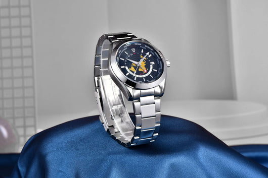 Reloj Mecánico Multifuncional GMT Doble Zona Horaria Luminoso Resistente al Agua - Image 15